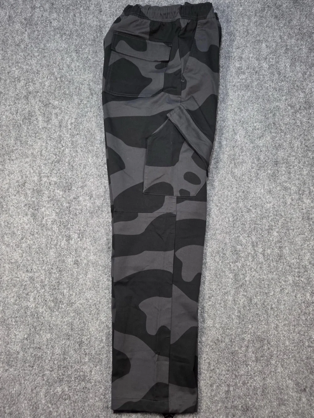 Jordan Men's Black & Gray Camo Cargo Pants Nike Air Jordan Chicago Trousers